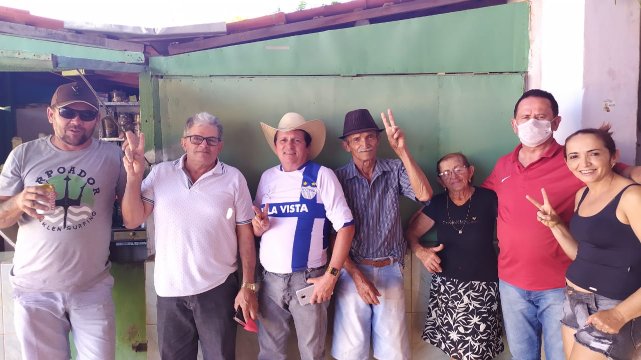 10082020 apoio ze - Poço Dantas: Nilza Estrela, irmã do ex-vereador Joca de Duca recepciona o pré-candidato Zé  Almeida com almoço e reafirma apoio político